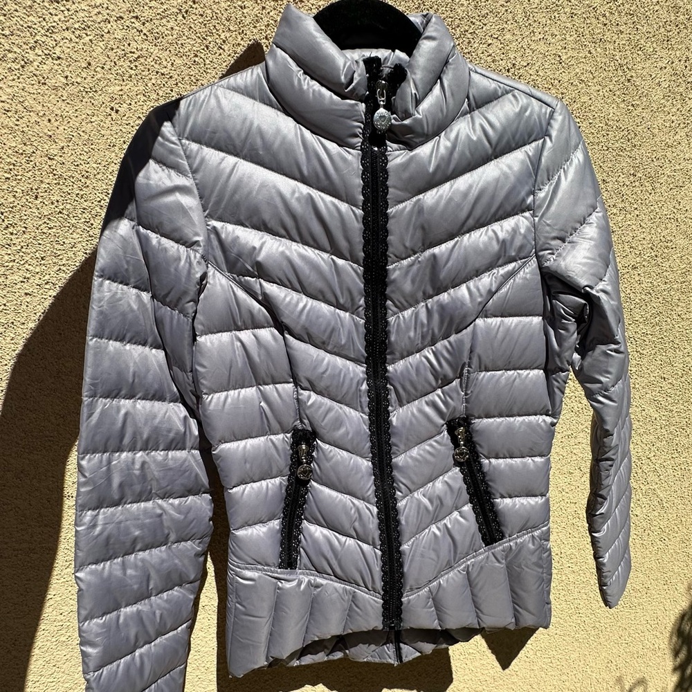 ⭐️BETSEY JOHNSON Lightweight Quilted Puffer Jacket Down Jacket SIZE- XS - Picture 1 of 15